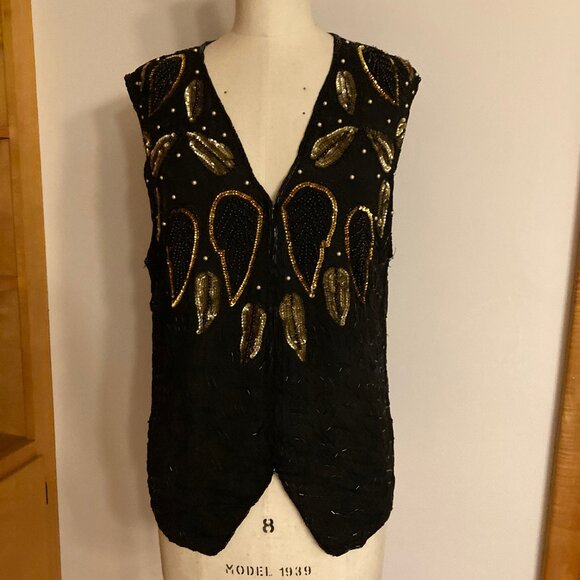 Midnight Run Sequin Vest - Picture 1 of 12